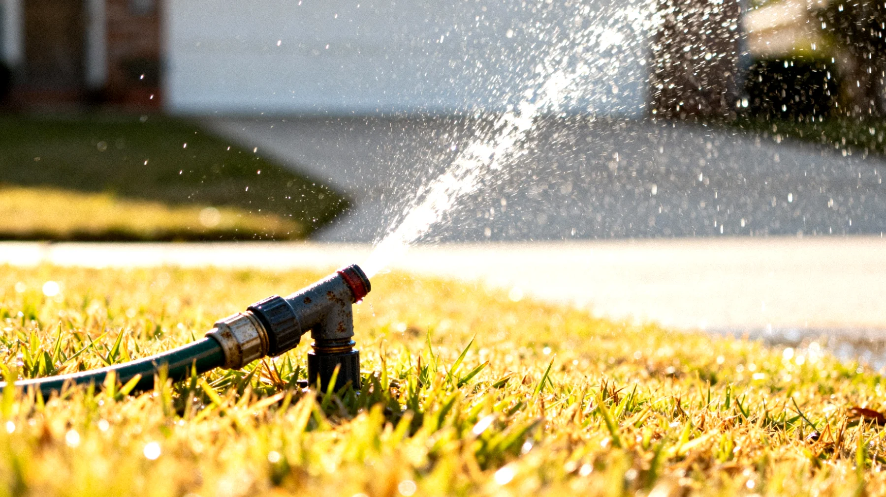 Automatischer Rasensprenger"