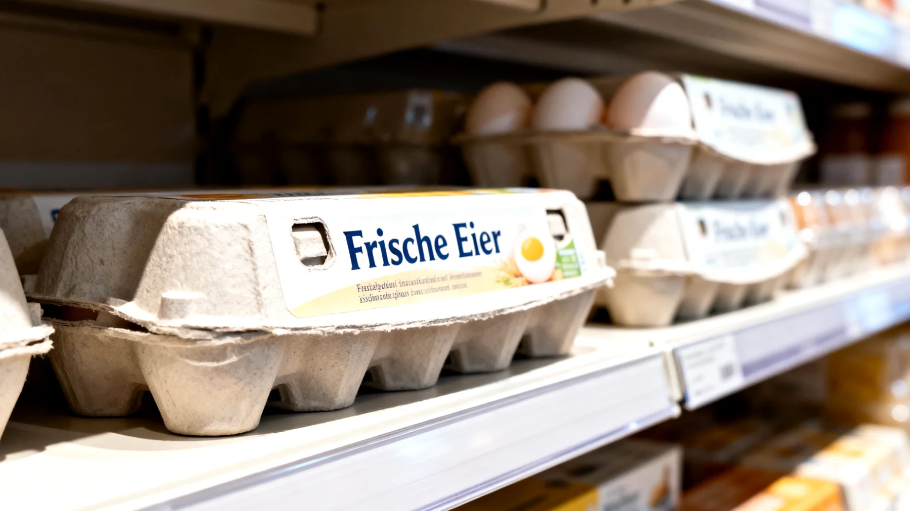 Frische Eier"