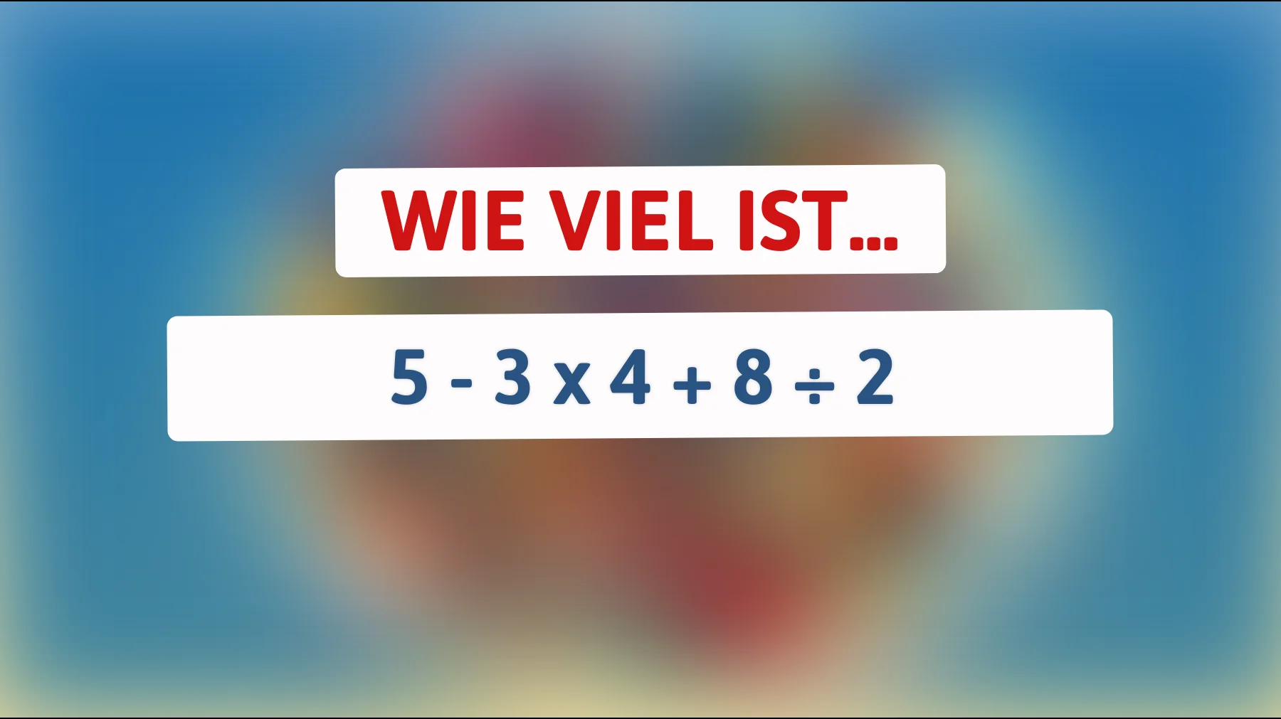 Hast du das Zeug zum Rätselmeister? Finde die richtige Lösung für diese mathematische Herausforderung!"
