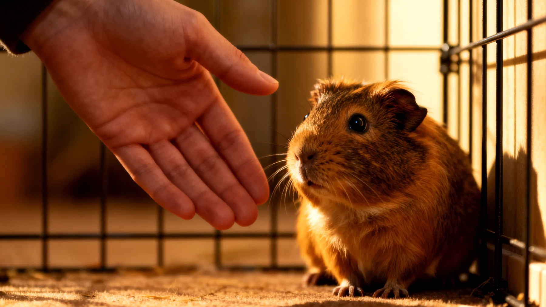 Meerschweinchen können nicht trainiert werden wie andere Haustiere, da sie primär Fluchttiere sind und nicht für klassische Trainingsmethoden geeignet sind"