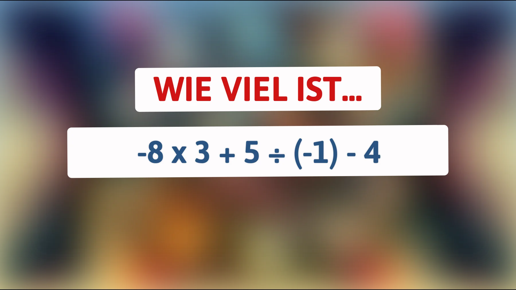 Nur 1 % der Menschen können dieses mathematische Rätsel lösen: Schaffst du es?"