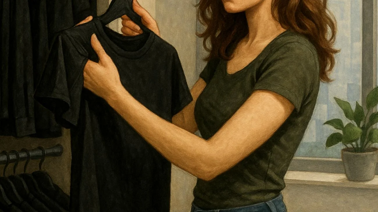 Was bedeutet es, wenn du dich am liebsten in Schwarz kleidest, laut Psychologie? 2025-12-22T22:41:51.356Z"