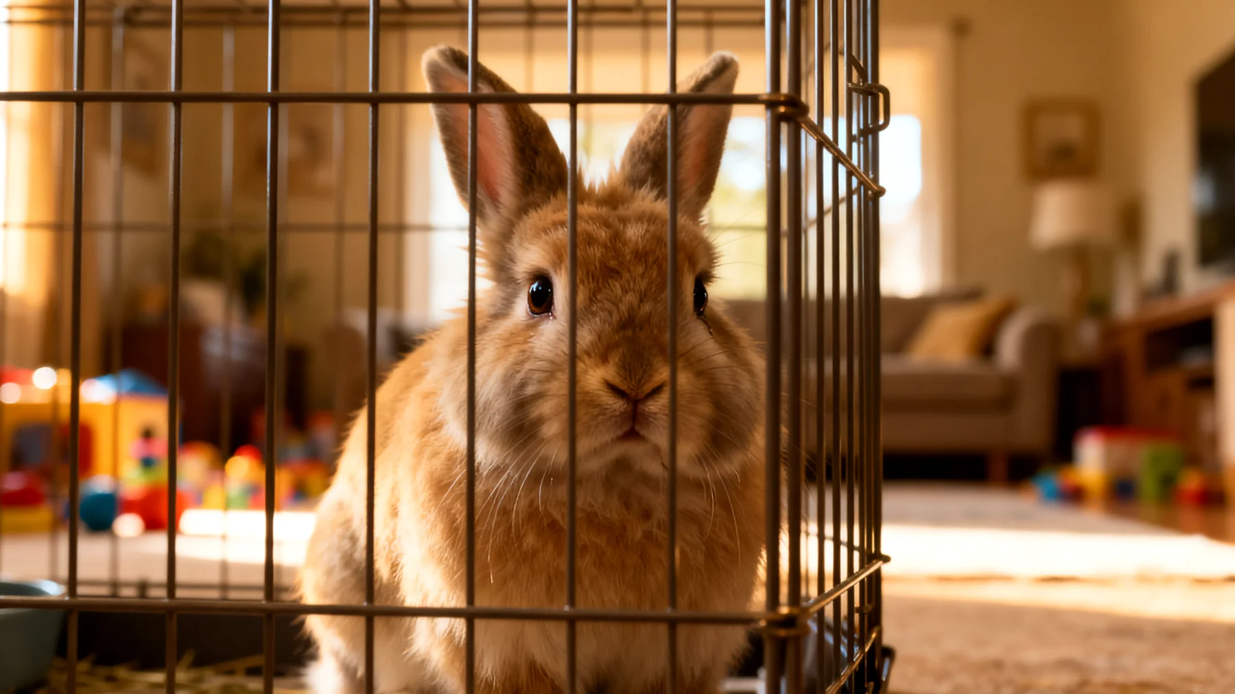 Kaninchen in der Wohnungshaltung benötigen eine strukturierte tägliche Routine mit ausreichend Auslauf, Beschäftigungsmöglichkeiten und festen Fütterungszeiten, um Verhaltensproblemen, Langeweile und gesundheitlichen Einschränkungen vorzubeugen"