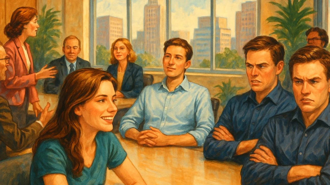 Was bedeutet es, wenn jemand beim Gespräch selten die Arme verschränkt, laut Psychologie? 2026-01-13T22:39:18.586Z"